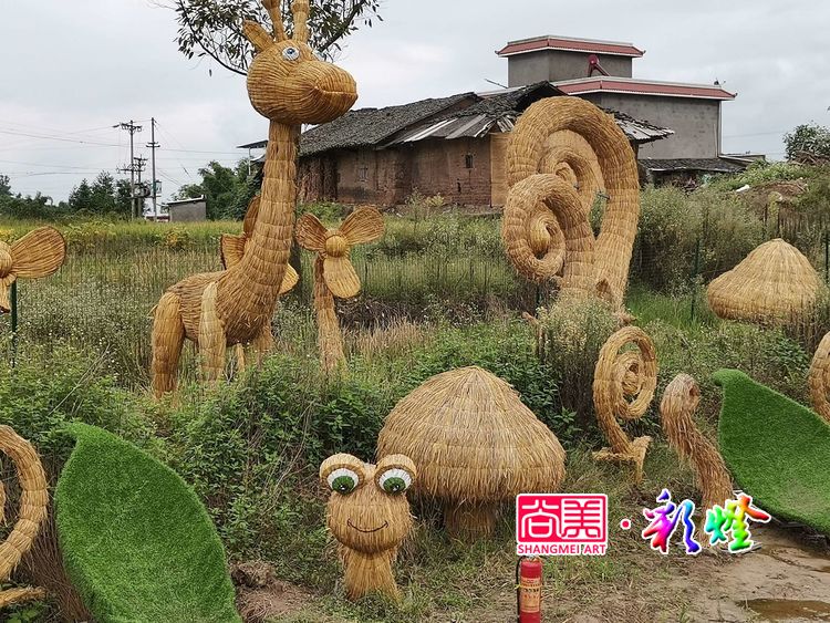 稻草草雕藝術(shù)的特點(diǎn)、工藝和適用場景