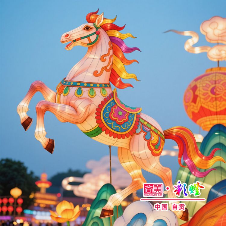 尚美馬年彩燈