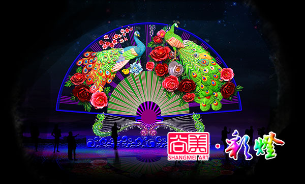 爭奇斗艷彩燈設(shè)計(jì)稿