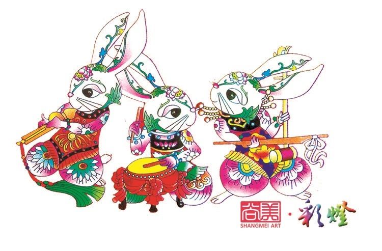 2023年兔年花燈、兔年彩燈設(shè)計(jì)方案卡通元素參考