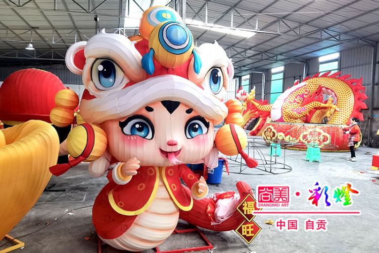 Why Do Chinese People Love Cartoon Zodiac Lanterns?‌
